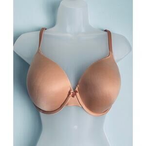 Victoria's Secret Bra Body By Victoria Full Coverage Beige 34DD